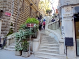 Istanbul Art nouveau Karaköy escaliers de Camondo