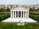 Istanbul Miniatürk temple d'Artémis