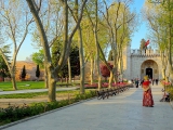 Istanbul Topkapi cour des Janissaires