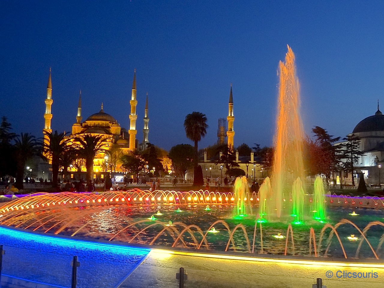 Istanbul parc Sultan Ahmet