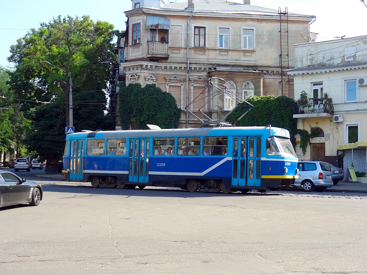 Odessa vieux tram