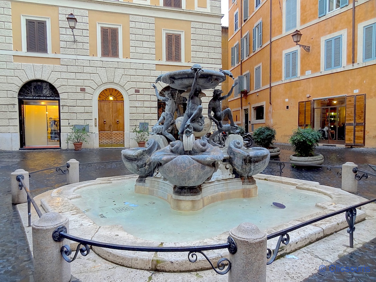 Rome piazza Mattei