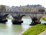 Rome pont Saint-Ange