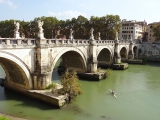 Rome pont Saint-Ange