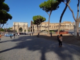 Rome piazza colosseo