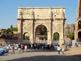Rome piazza colosseo