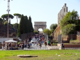 Rome piazza colosseo