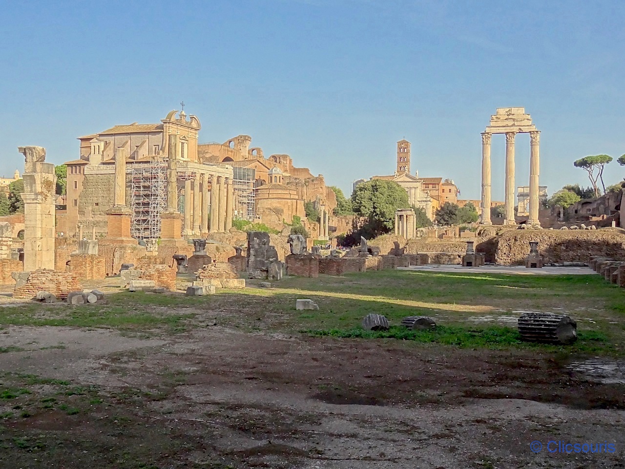 Rome forum romain