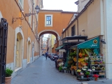 Rome une rue derrière la via Babuino