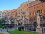 Rome via delle quatre fontane