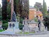 Rome cimetière campo verano