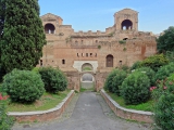 Rome piazza di porta San Giovanni