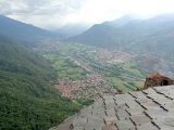 Sacra di San Michele vue sur la vallée du Po