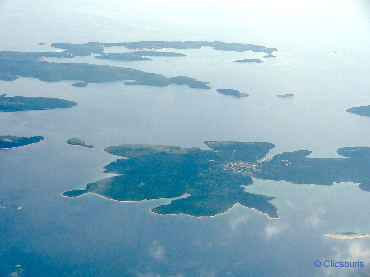 Zadar vue aérienne