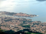 Zadar vue aérienne