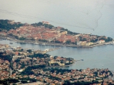 Zadar vue aérienne