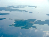 Zadar vue aérienne