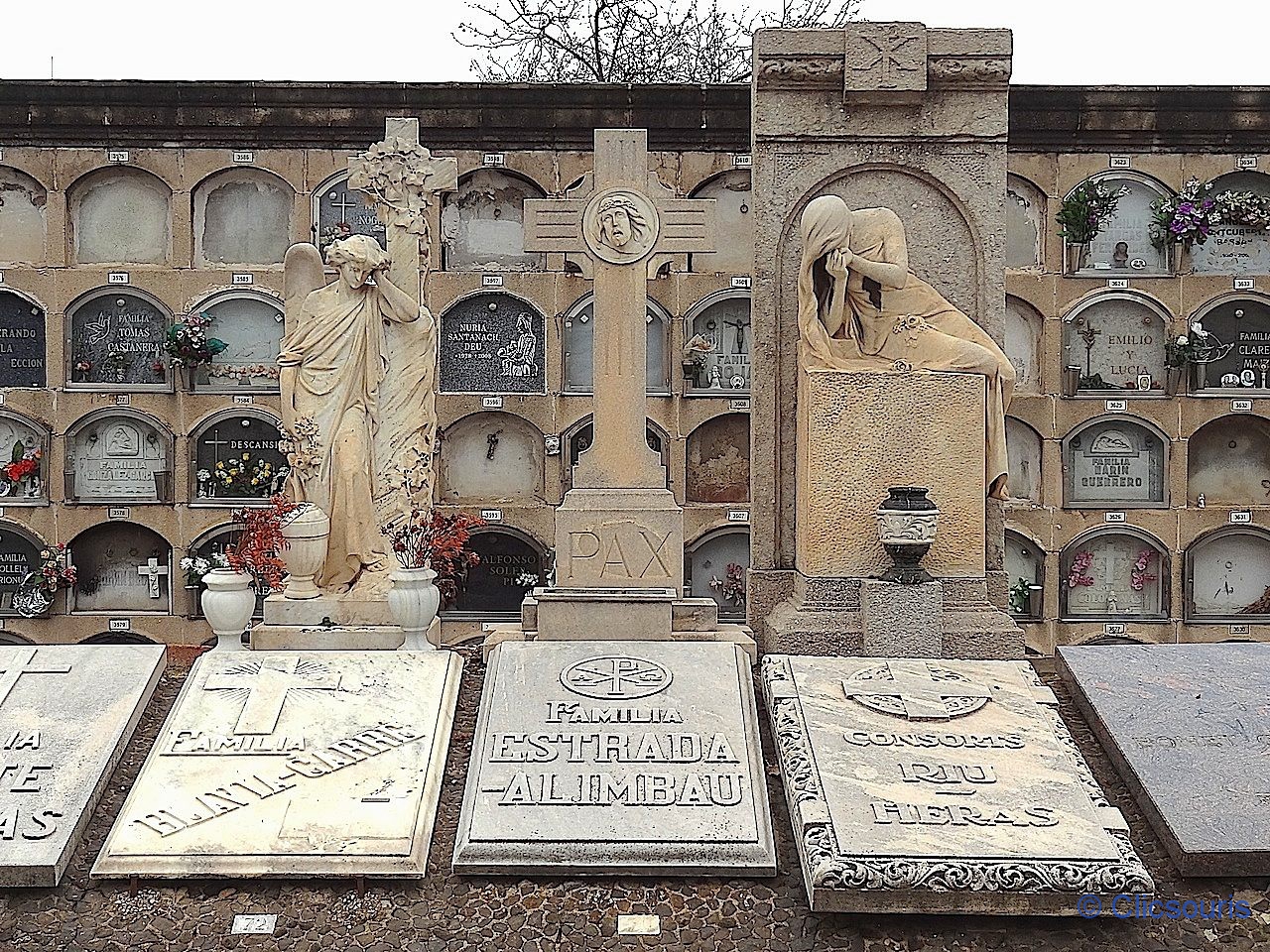 Barcelone cimetière poble nou