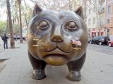 Barcelone el Raval chat de Botero
