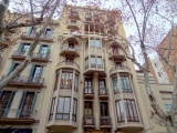 Barcelone immeuble moderniste