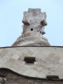 Barcelone Casa Mila, La Pedrera, cheminée