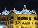 Barcelone Casa Mila, La Pedrera de nuit