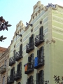Barcelone Immeuble moderniste Carrer Gran de Gracia