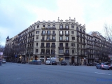 Barcelone moderniste Eixample droit