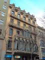 Barcelone moderniste Eixample droit