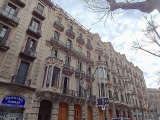 Barcelone moderniste Eixample droit