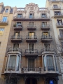 Barcelone moderniste Eixample droit