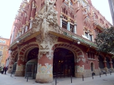 Barcelone palau de la musica catalana