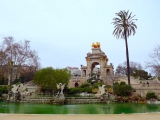 Barcelone parc de la ciutadella