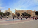 Barcelone plaça Catalunya