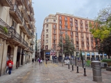 Barcelone ciutat vella Plaça de la vila de Madrid