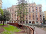 Barcelone ciutat vella Plaça de la vila de Madrid