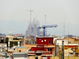 Barcelone plaça d'Espanya les arènes