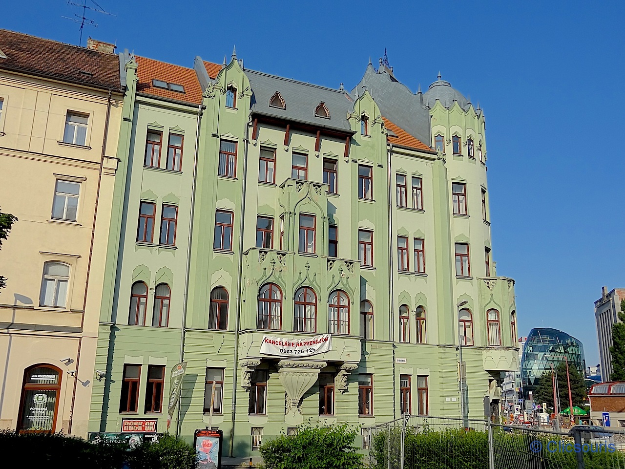 Bratislava nove mesto immeuble Sécession