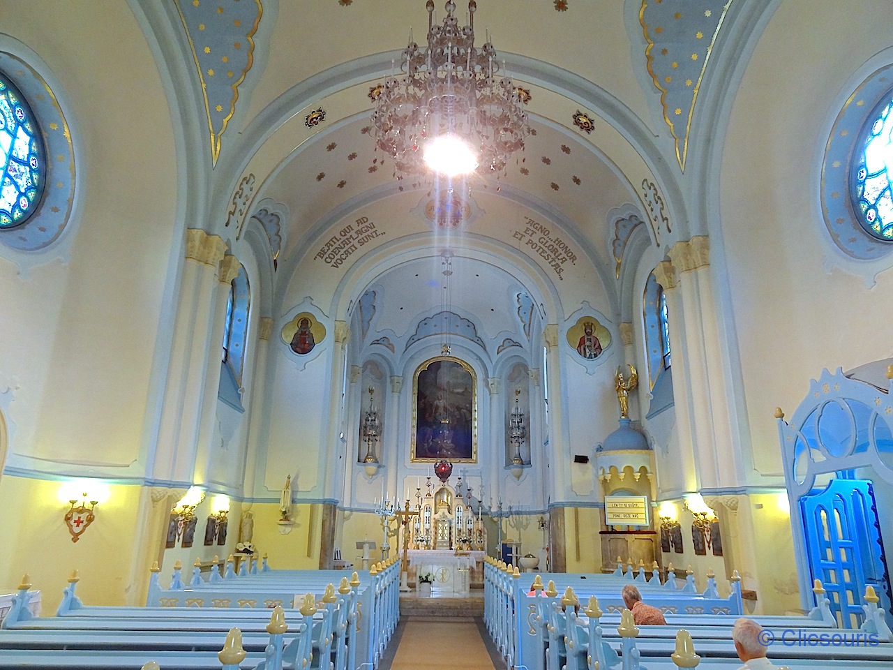 Bratislava église bleue