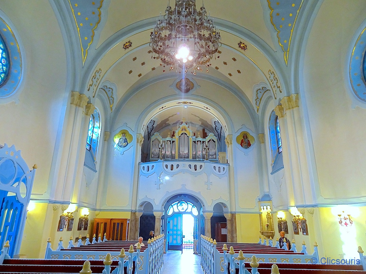 Bratislava église bleue