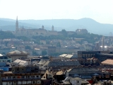 vue de Budapest depuis la basilique saint-étienne