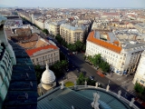 vue de Budapest depuis la basilique saint-étienne