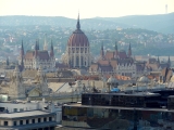 vue de Budapest depuis la basilique saint-étienne