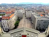 vue de Budapest depuis la basilique saint-étienne