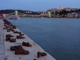 Les chaussures Quai du Danube Pest Budapest