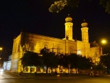Synagogue Budapest de nuit