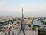 Vue de la cathédrale Notre-Dame de Paris