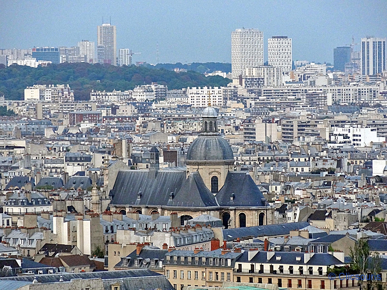 Vue de la cathédrale Notre-Dame de Paris
