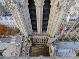 Vue de la cathédrale Notre-Dame de Paris