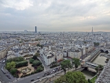 Vue de la cathédrale Notre-Dame de Paris